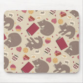 Cosy Cat Lovers Collage Mousepad (Vorne)
