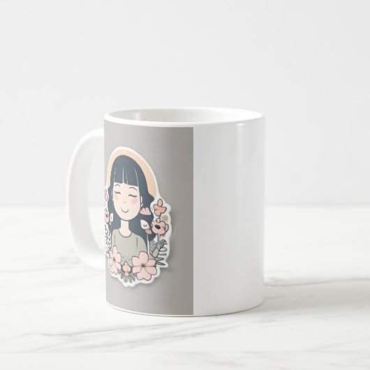 Cosy Cat Nickerchen Tasse (Vorderseite Links)