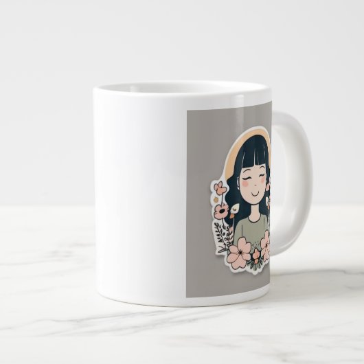 Cosy Cat Nickerchen Tasse (Vorderseite Rechts)