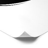 Cosy Cat Poster (Ecke)