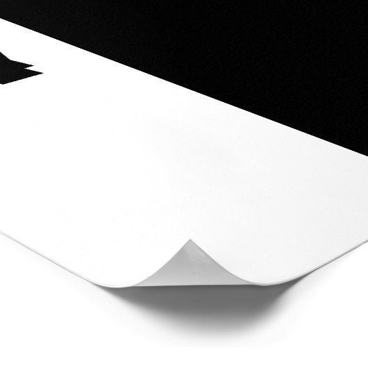 Cosy Cat Poster (Ecke)