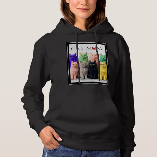 Cosy cat Style Hoodie (Vorderseite)