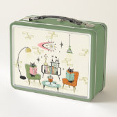 Cosy Cats' Den ©studioxtine Metall Brotdose (Rückseite)