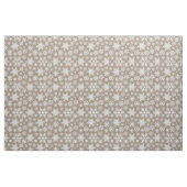 Cosy Chic Mocha Winter Snowflakes Muster Stoff (Fat Quarter (45,7 x 55,9 cm))
