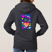 Cosy Chic: Women's Basic Hooded Sweatshirt. Hoodie (Rückseite)