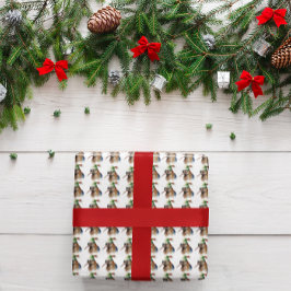 Cosy Christmas Kiwi Geschenkpapier