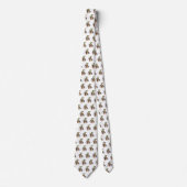 Cosy Christmas Kiwi Krawatte (Vorderseite)