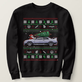 Cosy Christmas Nissan Skyline R33 GT-R Sweatshirt