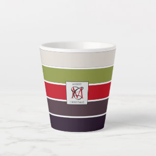 Cosy Christmas Pastell Color Palette Monogram Milchtasse