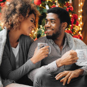 Cosy Christmas Quote Foto Overlay Kaffeetasse