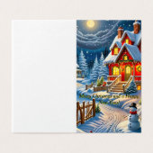 Cosy Christmas Zuhause (Außenseite Aufgefaltet)