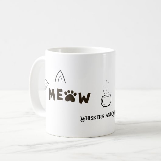 Cosy Coffee & Cat Cuddles Tasse (Vorderseite Links)