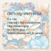 Cosy Cola Dirty Soda Untersetzer (Vorderseite)