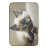 Cosy Companion Siamese Kitten Badematte (Vorderseite Vertikal)