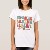Cosy Cookie Baking Crew - Fun Kitchen Essentials T-Shirt (Vorderseite)