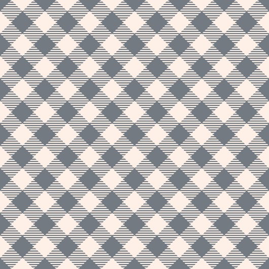 Cosy Coral Gray Kariert Table Runner Ansammlungen Großer Tischläufer