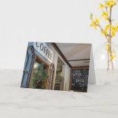 Cosy Corner Café Eintritt Karte (Gelbe Blume)