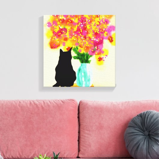 Cosy Corner Charm Leinwanddruck (Insitu (Wohnzimmer))