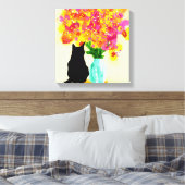 Cosy Corner Charm Leinwanddruck (Insitu (Schlafzimmer))