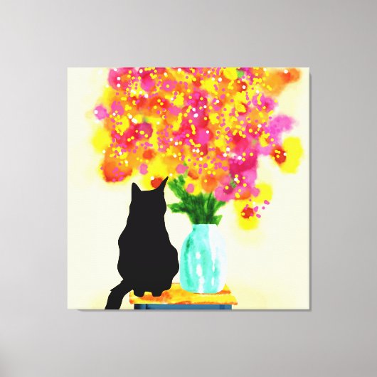 Cosy Corner Charm Leinwanddruck (Vorderseite)