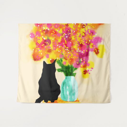 Cosy Corner Charm Wandteppich (Vorderseite (Horizontal))