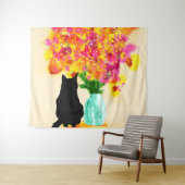 Cosy Corner Charm Wandteppich (Beispiel (Horizontal))