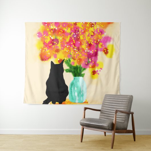 Cosy Corner Charm Wandteppich (Beispiel (Horizontal))