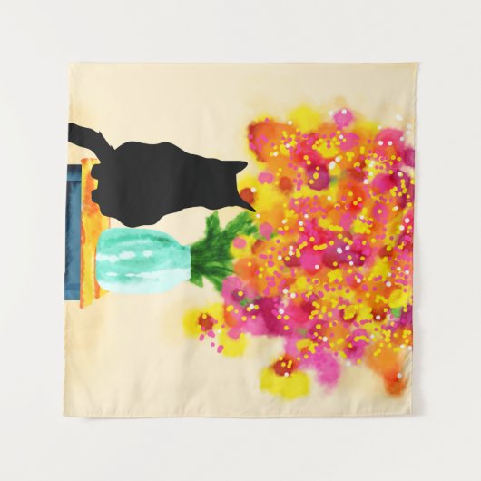 Cosy Corner Charm Wandteppich (Vorderseite (Horizontal))