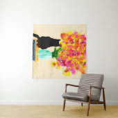 Cosy Corner Charm Wandteppich (Beispiel (Horizontal))