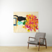 Cosy Corner Charm Wandteppich (Beispiel (Horizontal))