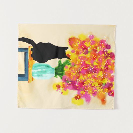 Cosy Corner Charm Wandteppich (Vorderseite (Horizontal))