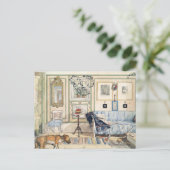 Cosy Corner von Carl Larsson Postkarte (Stehend Vorderseite)