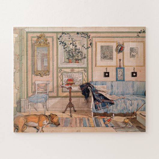 Cosy Corner von Carl Larsson Puzzle (Horizontal)