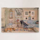 Cosy Corner von Carl Larsson Puzzle (Horizontal)