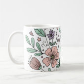 Cosy Cotattcore Floral Tasse Geschenk (Links)