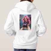 "Cosy Couture: Stilvolle Frauenhuddies" Hoodie (Rückseite)