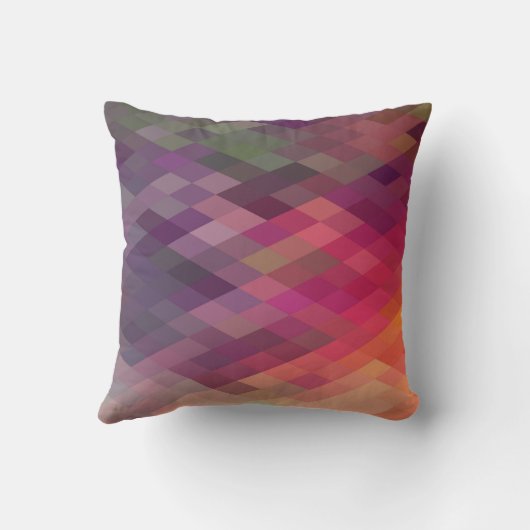 Cosy Diamond Pattern Kissen (Rückseite)