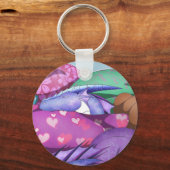 Cosy Dragon Schlüsselanhänger (Vorderseite)