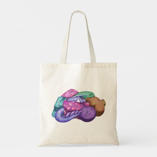 Cosy Dragon Tragetasche (Rückseite)