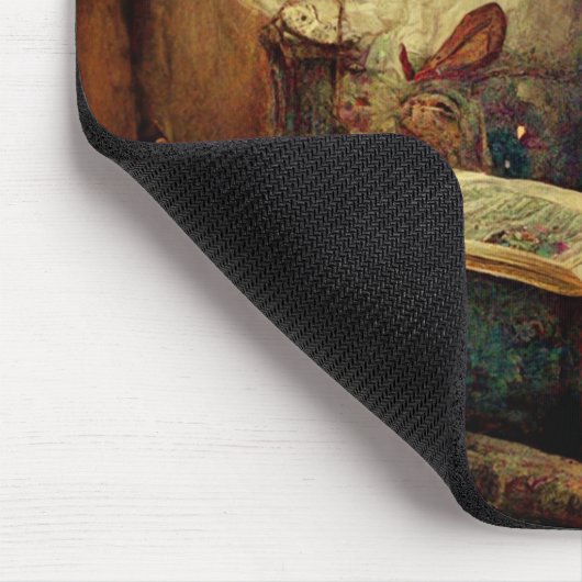 Cosy Fairy Book Mousepad (Ecke)