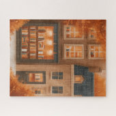 Cosy Fall Bookstore Puzzle (Horizontal)