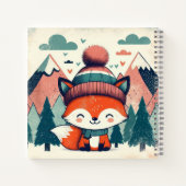 Cosy Fox Tales - Winter Woodland Charm Notizblock (Rückseite)