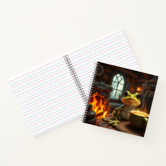 Cosy Frog Notizblock (Innenseite)