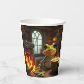 Cosy Frog Paper Cups Pappbecher (Rückseite)