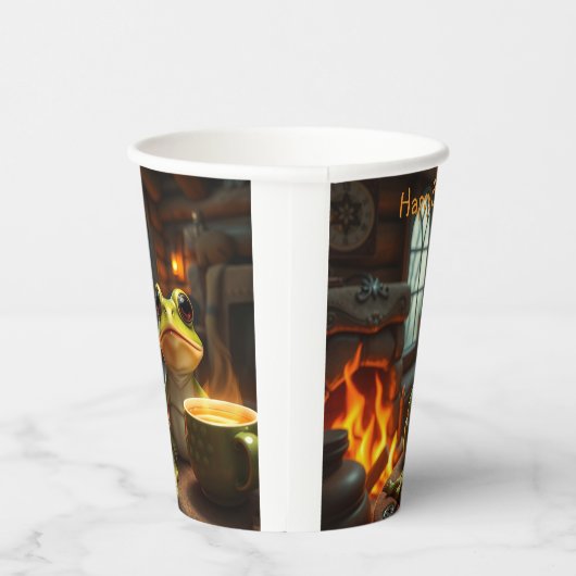 Cosy Frog Paper Cups Pappbecher (Rechts)