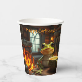 Cosy Frog Paper Cups Pappbecher