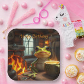 Cosy Frog Pappteller (Party)