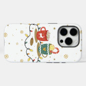 Cosy Gold Weihnachtskaffee Cococoa Case-Mate iPhone Hülle (Rückseite (Horizontal))