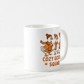 Cosy Goose Squad Autumn Ästhetische Tasse (VorderseiteRechts)