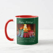"Cosy Hearthside" Individuell gestaltbare Tasse (Links)